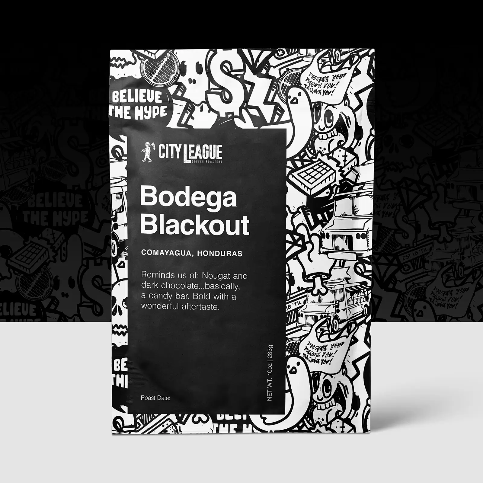 Bodega Blackout Coffee Packaging